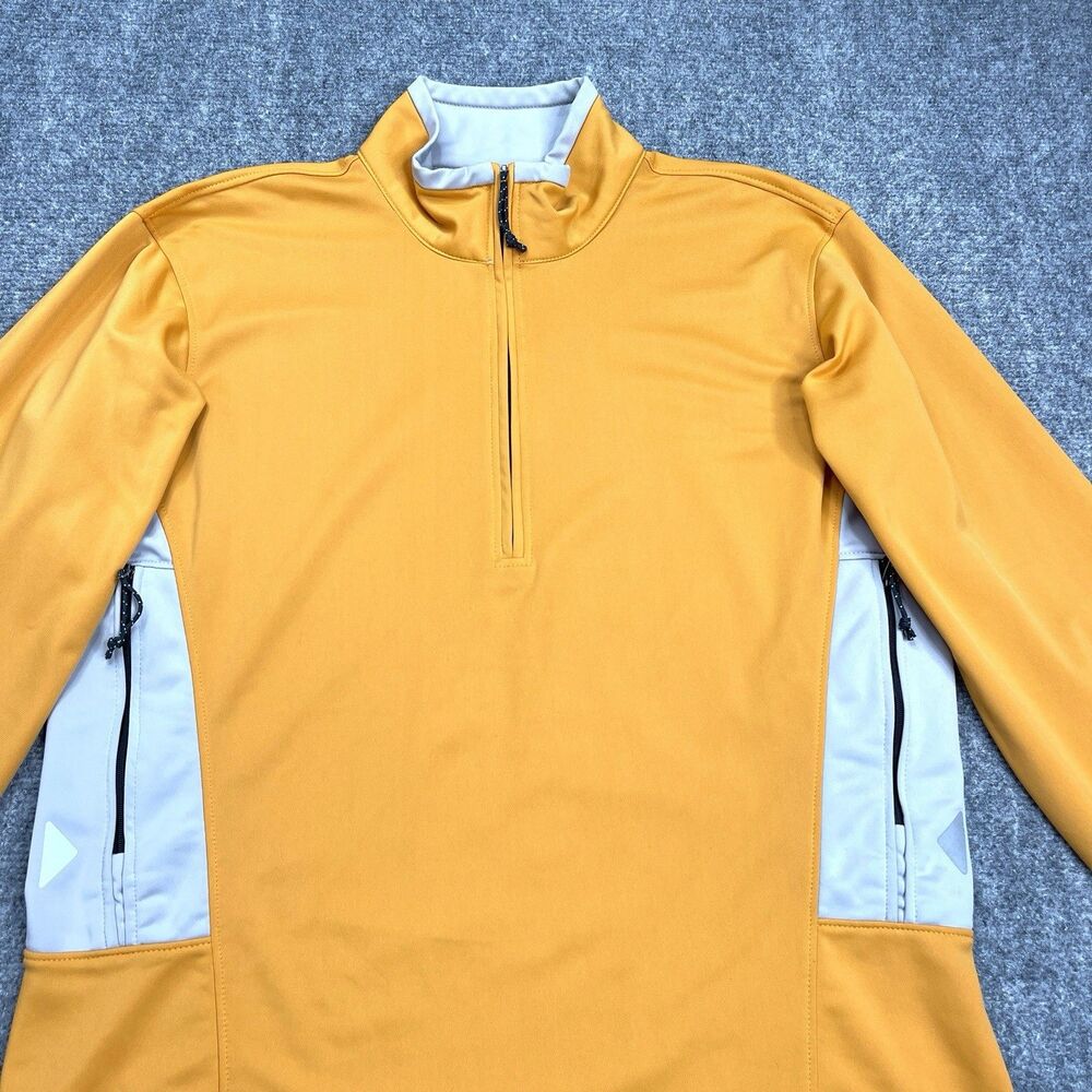 Mountain Hardwear 1/4 Zip Pullover Mens Large Zip Pockets Reflective - Picture 4 of 9